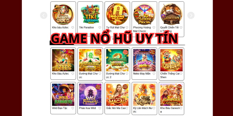 Game Nổ Hũ Uy Tín: Top 6 Trò Nhất Định Phải Thử Trên Hello88